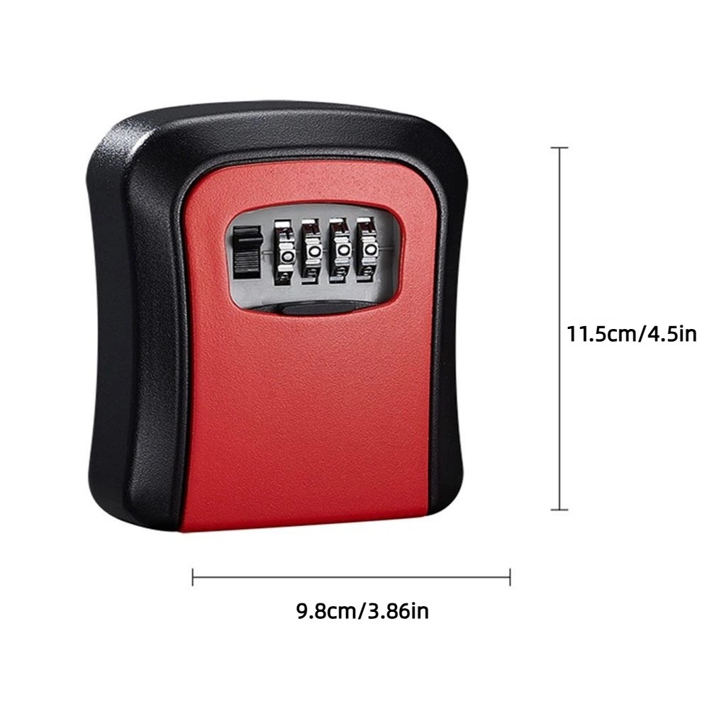 Secure Storage Box Wall Mounte - Lockbox Key Secure recension och pris