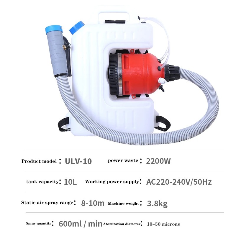 ULV-10 Cold Mini Fogger Machin - Flood Barrier Bag recension och pris