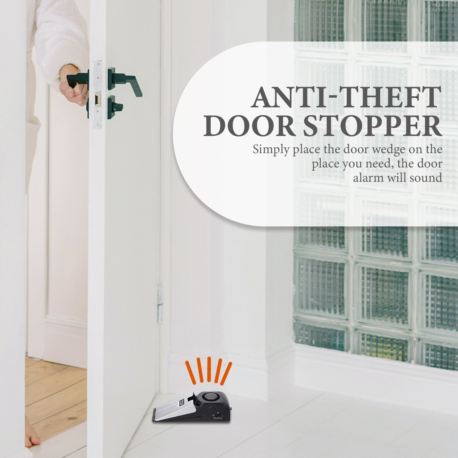 Alarm Anti-Theft Stop Wedge Ho - Door Stop Alarm recension och pris