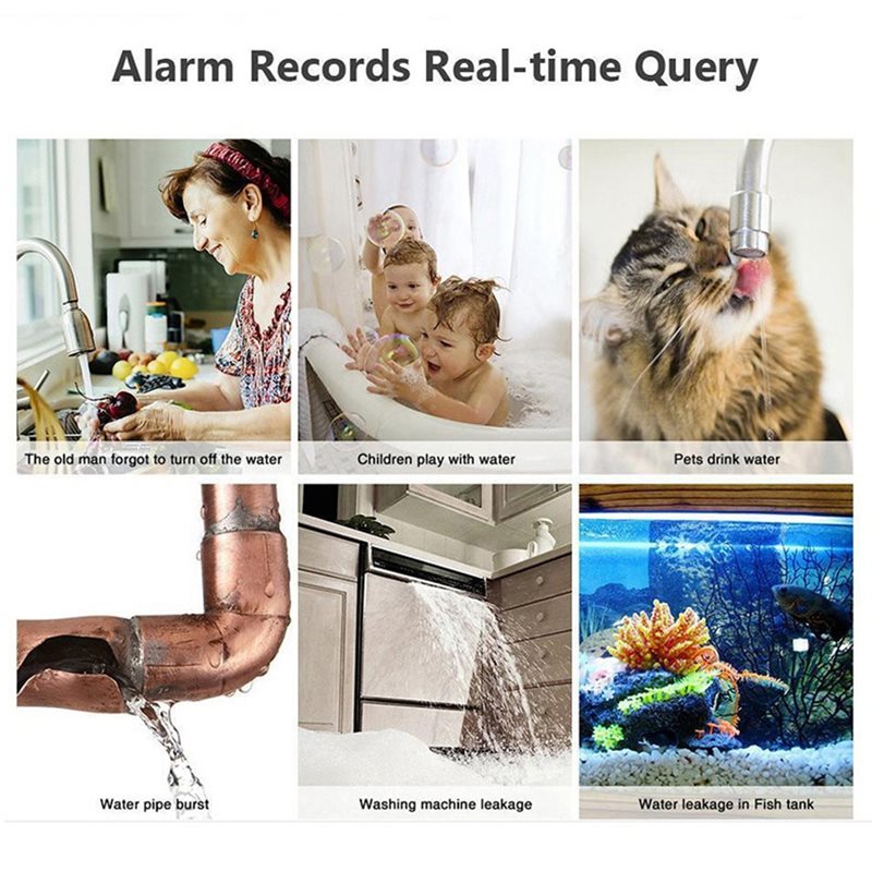 SYW-Tuya WIFI Water Overflows  - Water Alarm Sensor recension och pris