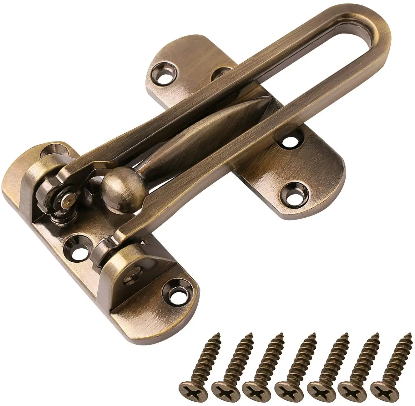 Durable Stainless Steel Anti-T - Security Chain Door recension och pris