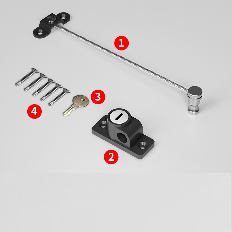 Window Door Restrictor Baby Ki - Security Chain Door recension och pris