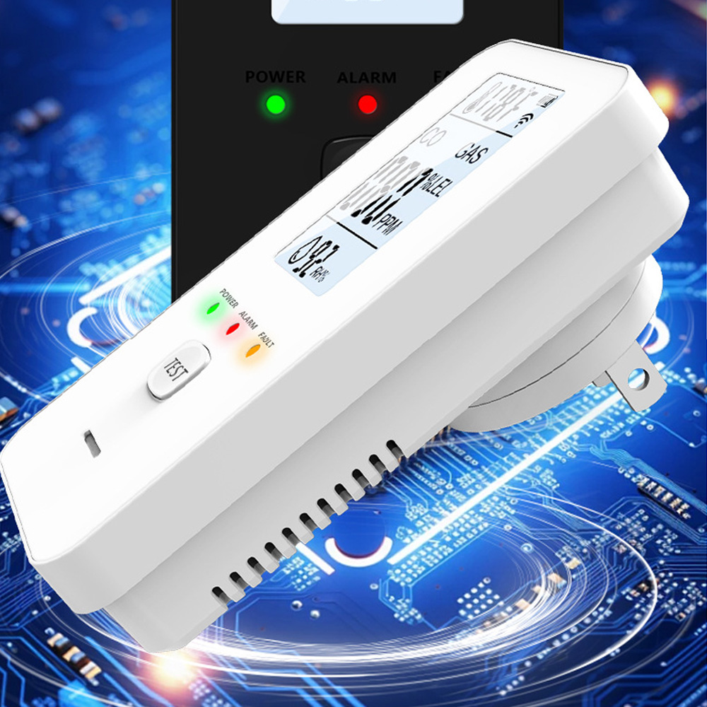 Natural Gas & Carbon Monoxide  - Co Detector Plug recension och pris