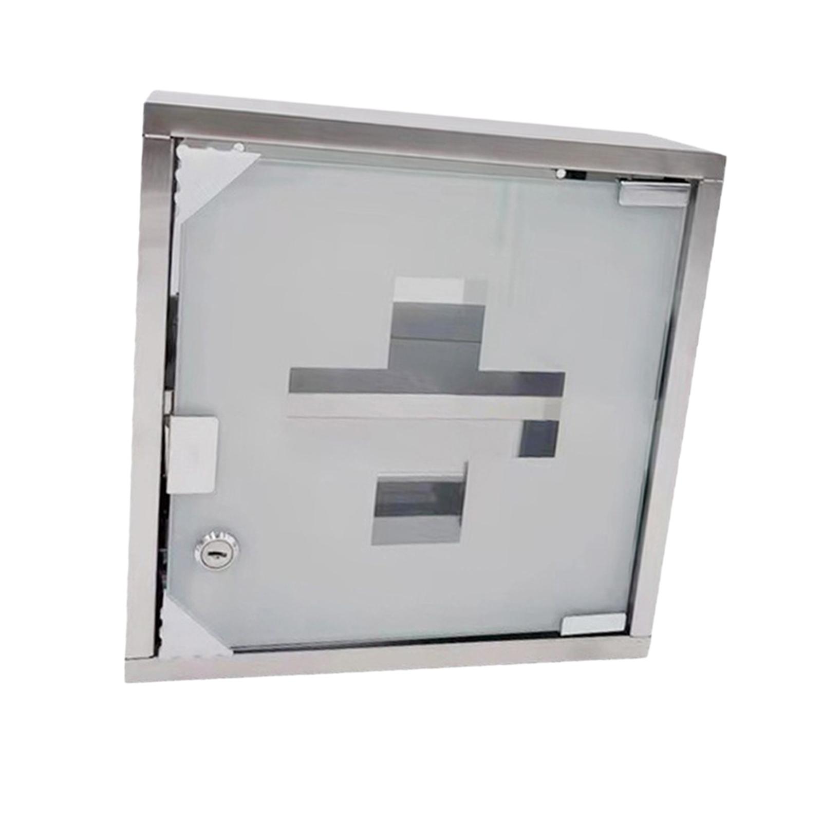 Stainless Steel Medicine Cabin - Medicine Cabinet Lock recension och pris