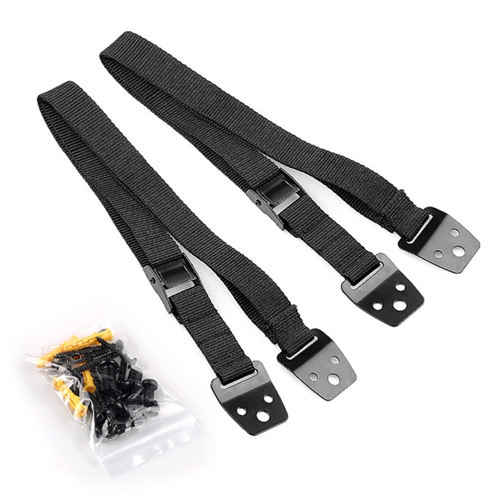 2Pcs Secure Nylon Furniture An - Earthquake Anchor Strap recension och pris