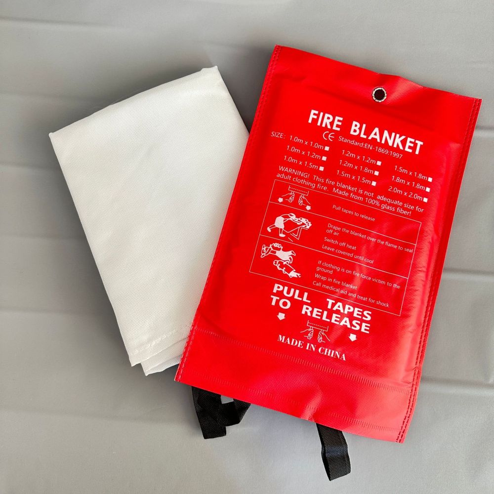 Portable Fire Blanket Safety F - Fire Blanket Kitchen recension och pris