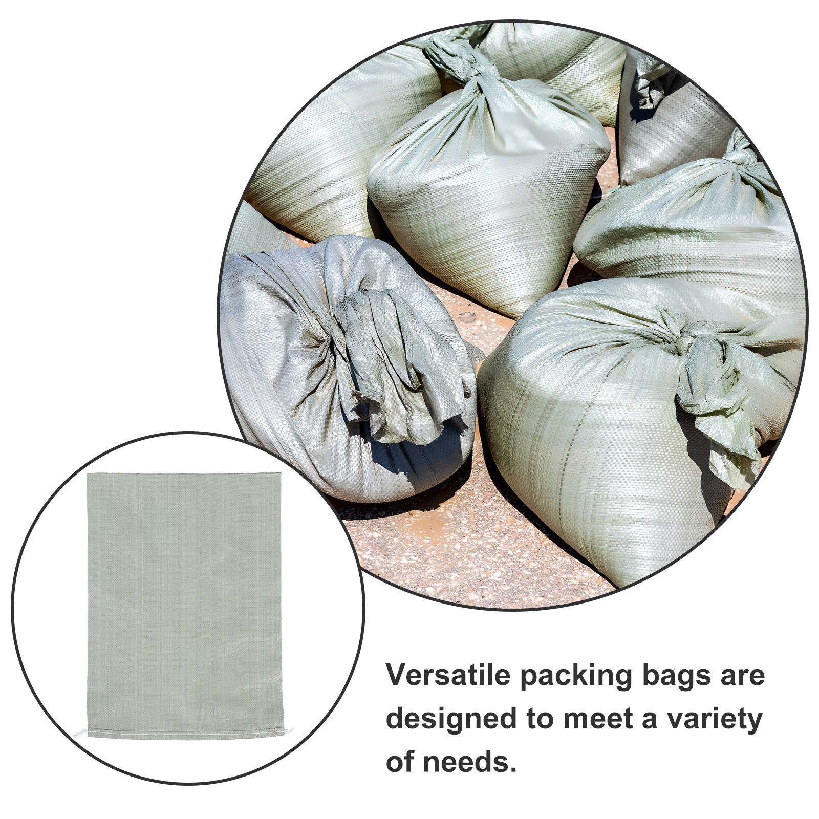 20Pcs Heavy Duty Thickened PP  - Flood Barrier Bag recension och pris
