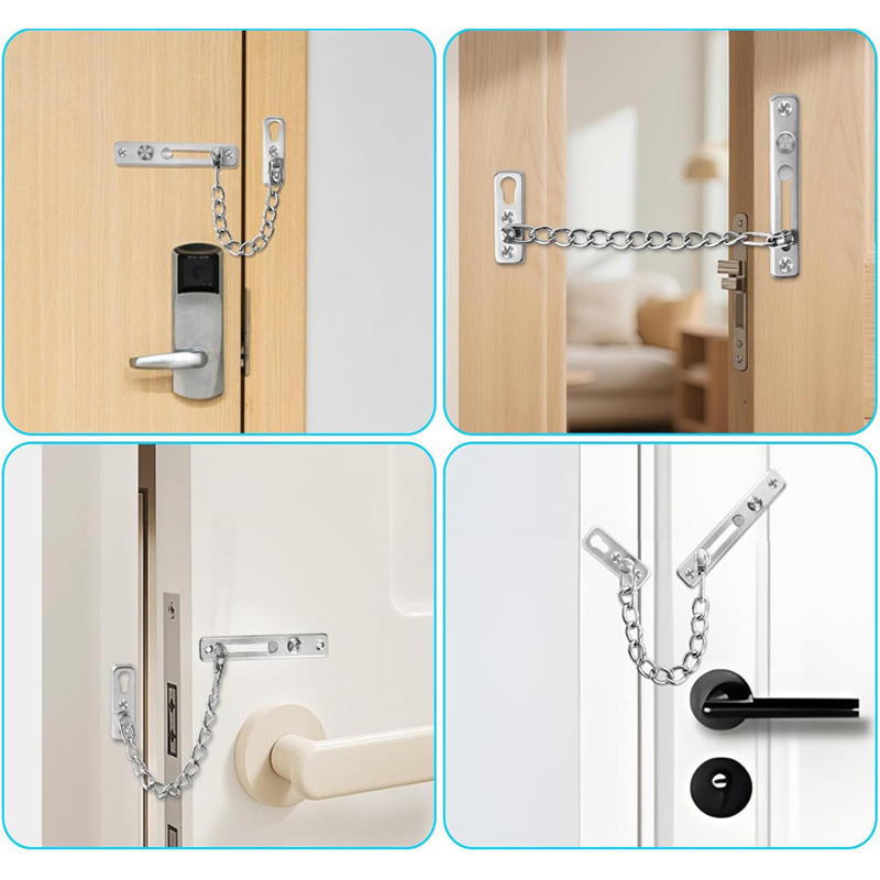 Stainless Steel Door Chain Loc - Security Chain Door recension och pris
