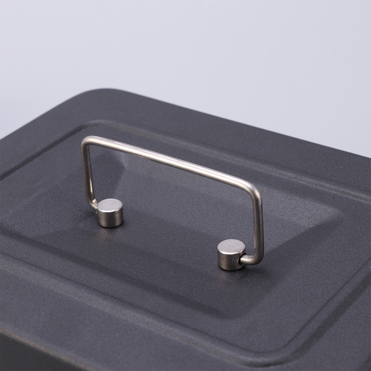 Heavy Duty Metal Cash Box with - Lockbox Key Secure recension och pris