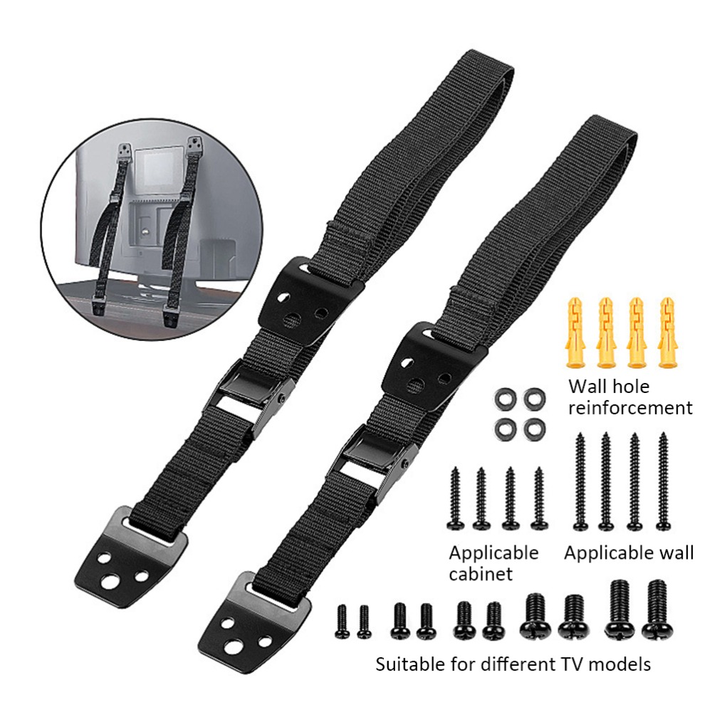 2Pcs Durable Nylon Furniture A - Earthquake Anchor Strap recension och pris