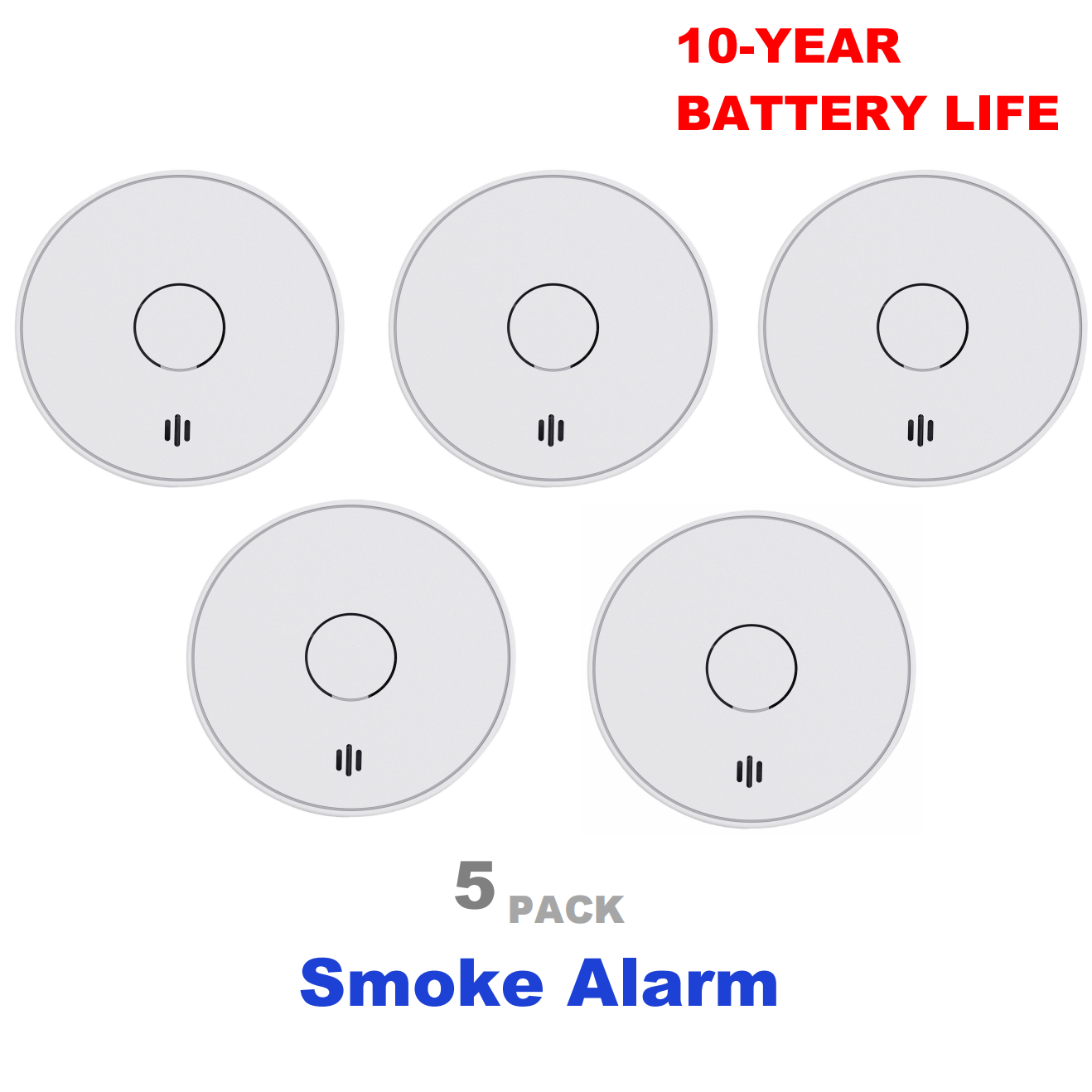 Smoke Alarm for Home, 10-Year  - Smoke Detector Interconnected recension och pris