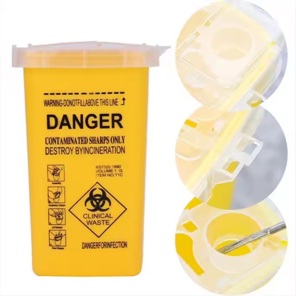 1L Sharps Container for Tattoo - Medicine Cabinet Lock recension och pris