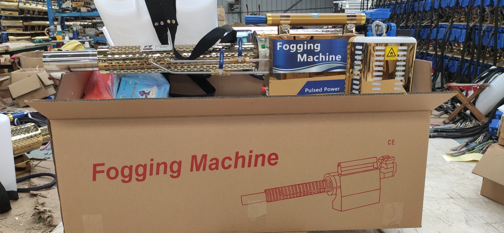 Fog Mist Machine for Disinfect - Flood Barrier Bag recension och pris